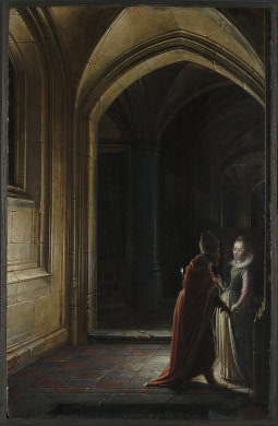 Esther and Mordecai, 1616, Hendrik van Steenwijk II