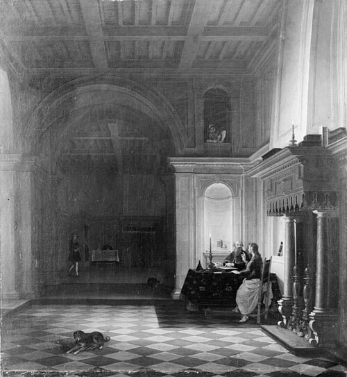 Christ Instructing Nicodemus, 1624, Hendrik van Steenwijk II