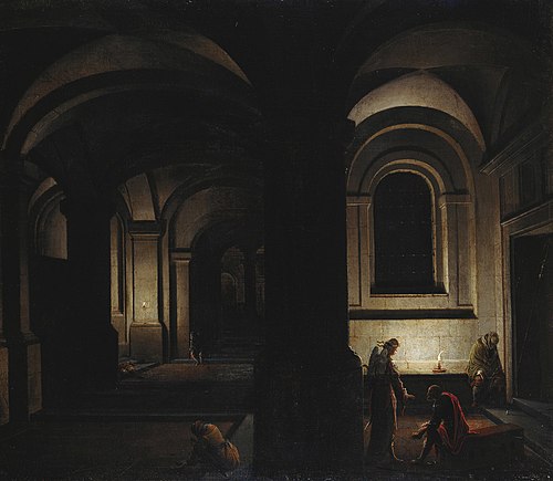 The Liberation of Saint Peter, 1635, Hendrik van Steenwijk II