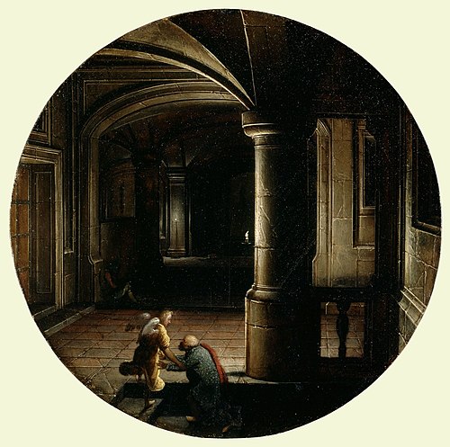 The Liberation of St Peter, 1615, Hendrik van Steenwijk II