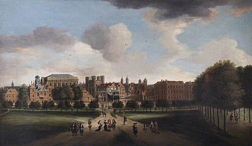 Whitehall and St James's Park, London, , Thomas Wyck