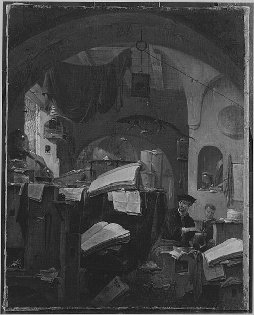 Ein Alchemist, 1646, Thomas Wyck