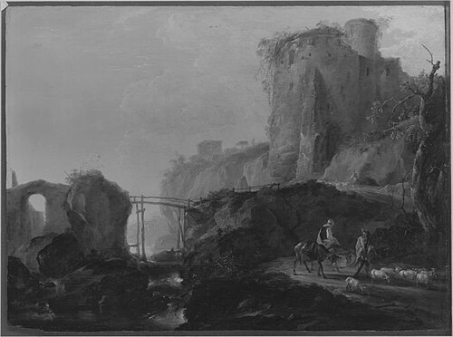 Felslandschaft, 1646, Thomas Wyck