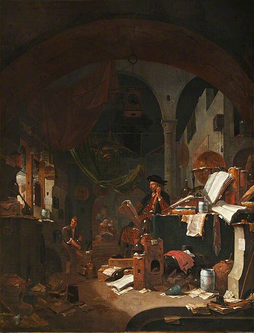 An Alchemist, 1673, Thomas Wyck