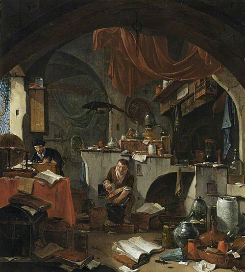 An Alchemist, 1673, Thomas Wyck