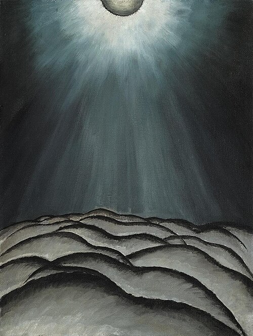 Moon and Sea No. II, 1923, Arthur Dove