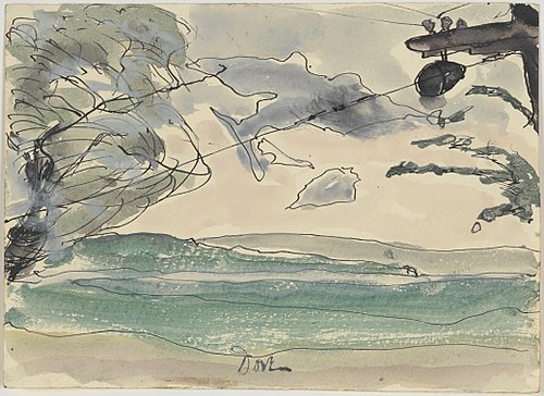 Seneca Lake, 1935, Arthur Dove