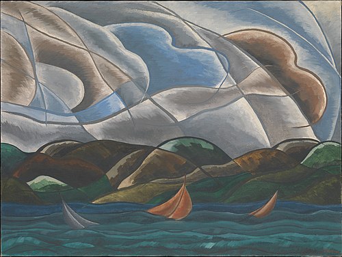 Clouds and Water, 1930, Arthur Dove