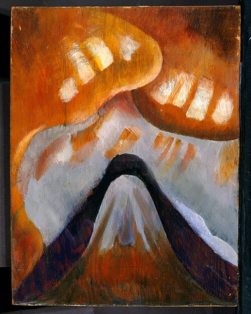 Mountain and Sky, 1925, Arthur Dove