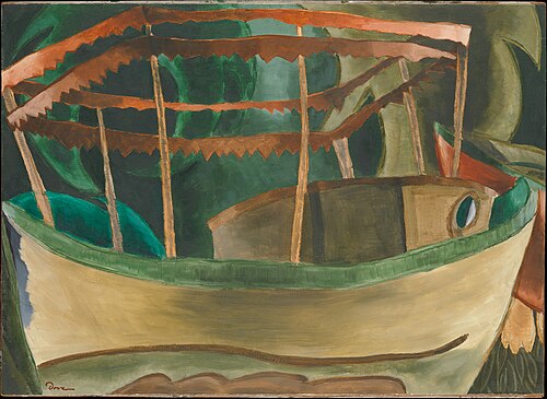 Fishboat, 1930, Arthur Dove