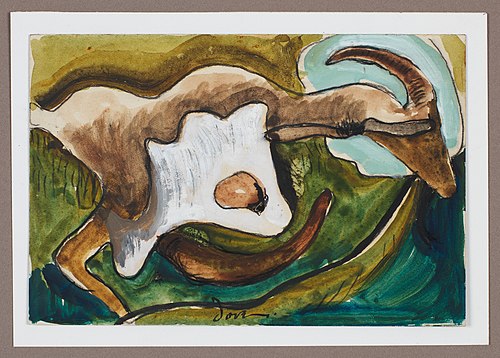 Study for "Goat", 1934, Arthur Dove