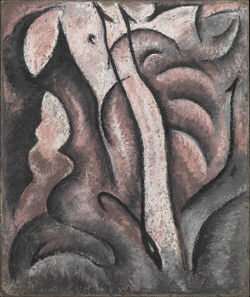 Sentimental Music, 1913, Arthur Dove