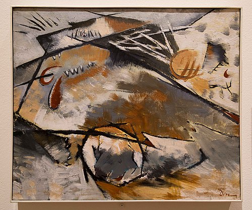 Dogs Chasing Each Other, 1929, Arthur Dove