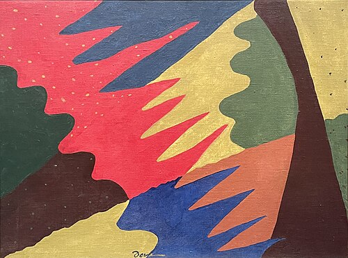 Space Divided by Line Motive, 1943, Arthur Dove