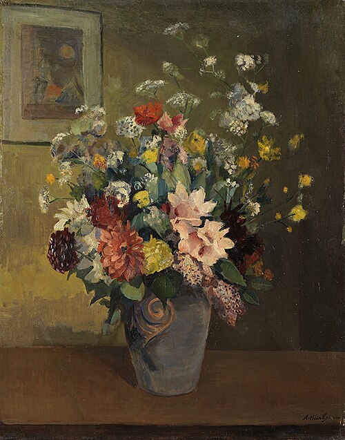 Blumenstilleben, 1926, Arthur Grimm