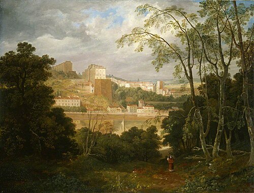View of Clifton from Leigh Woods, 1819, Francis Danby