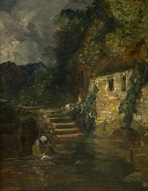 A Mill near Tintern, 1825, Francis Danby