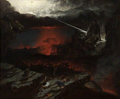 The Opening of the Sixth Seal, 1825, Francis Danby