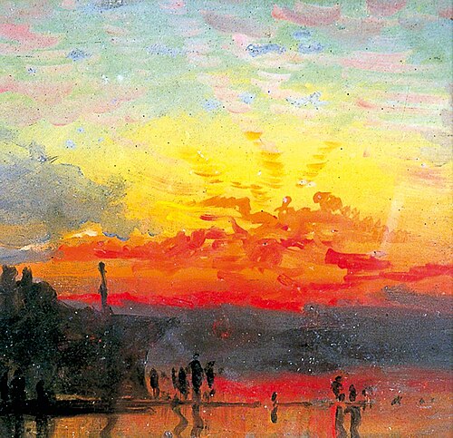 Sunset, 1827, Francis Danby