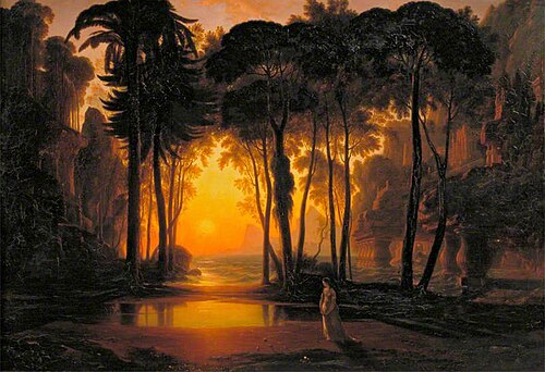 The Enchanted Castle, 1841, Francis Danby