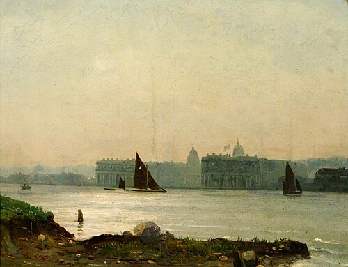 A Misty Spring Morning, , Francis Danby