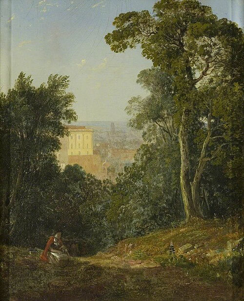 View over Bristol from Leigh Woods, 1822, Francis Danby