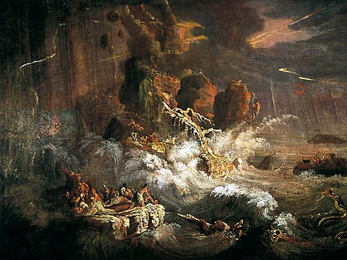 The Deluge, 1824, Francis Danby