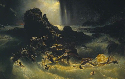 The Deluge, 1840, Francis Danby