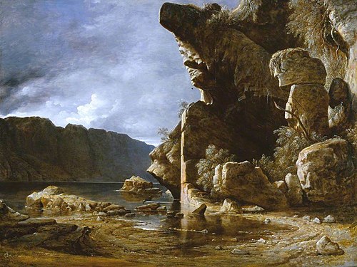 Liensfiord, Norway: Calm, 1835, Francis Danby