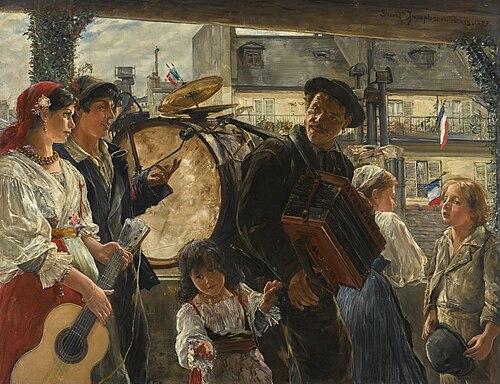 14 juillet, 1883, Ernst Josephson