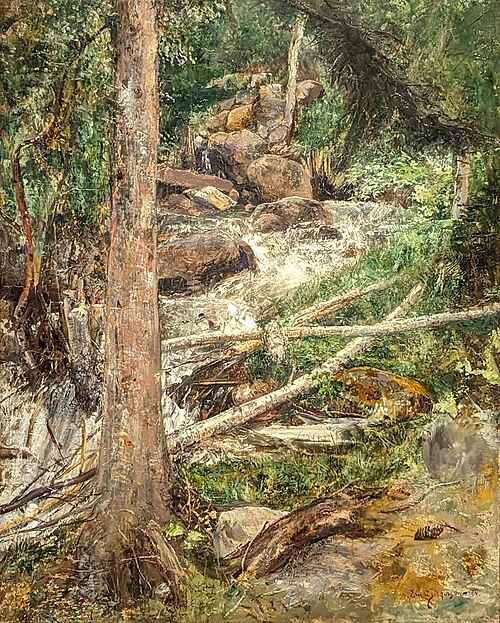 The Stream, 1884, Ernst Josephson