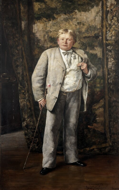 Carl Skånberg, Landscape Painter, 1880, Ernst Josephson