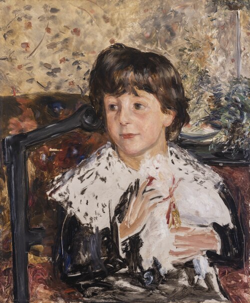 Edvard Heyman as a Boy, 1885, Ernst Josephson