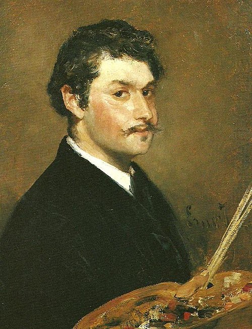 Self-portrait, 1875, Ernst Josephson