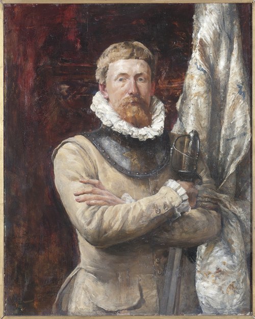 Hugo Birger, the Artist, as a Mercenary, 1879, Ernst Josephson