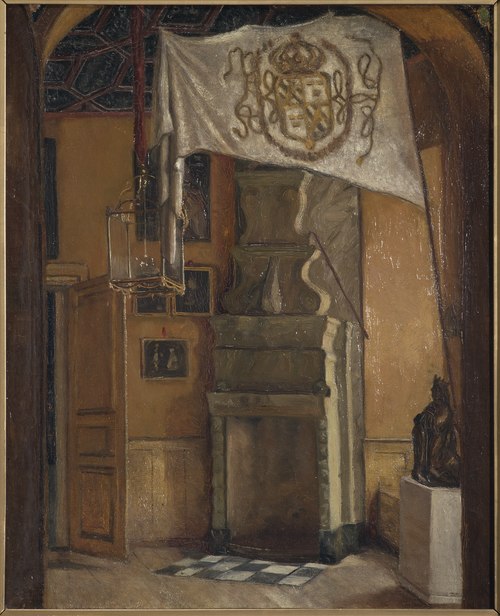 Guards' Room at Gripsholm, 1870, Ernst Josephson