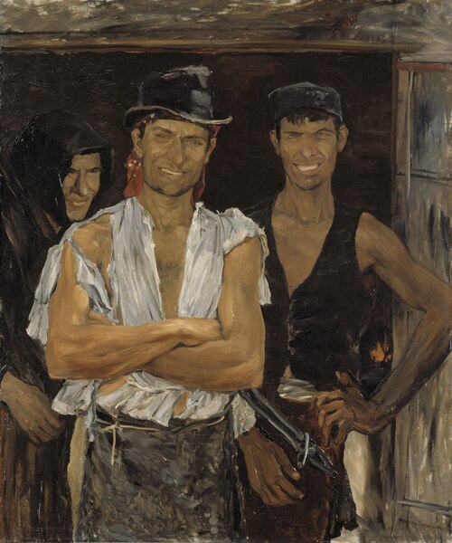 Spanish Smiths, 1881, Ernst Josephson