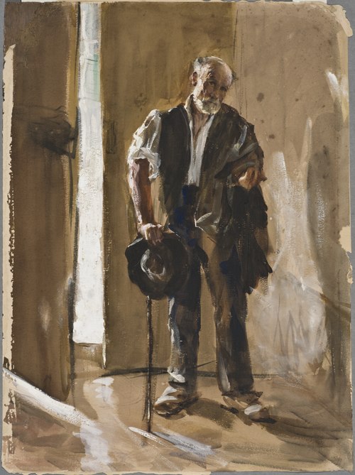 Spanish Beggar, 1882, Ernst Josephson