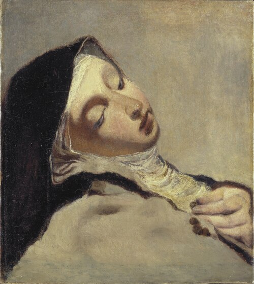 St Teresa in extasy, , Ernst Josephson