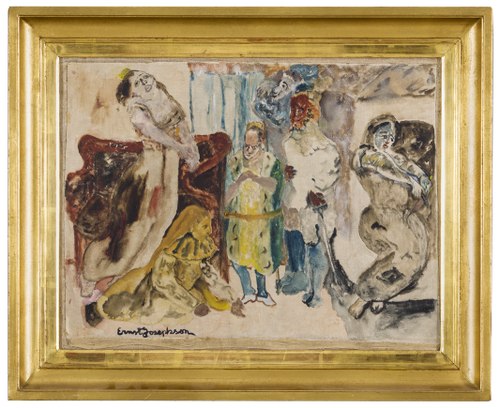 Dramatic Scene, , Ernst Josephson