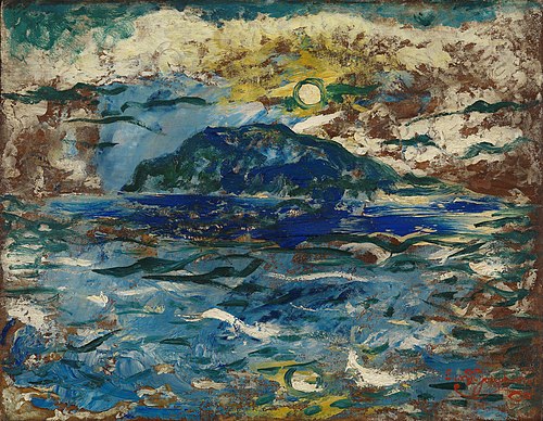 Blue Sea, 1893, Ernst Josephson