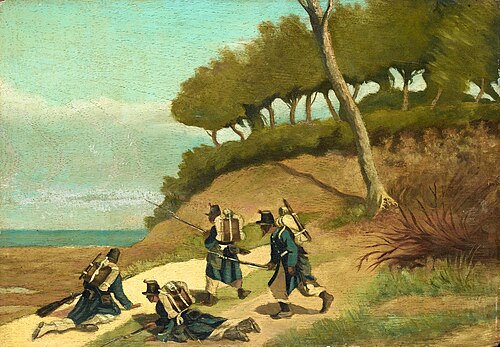 The ambush, 1855, Giovanni Fattori
