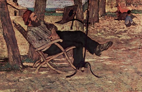 Diego Martelli at Castiglioncello, 1870, Giovanni Fattori