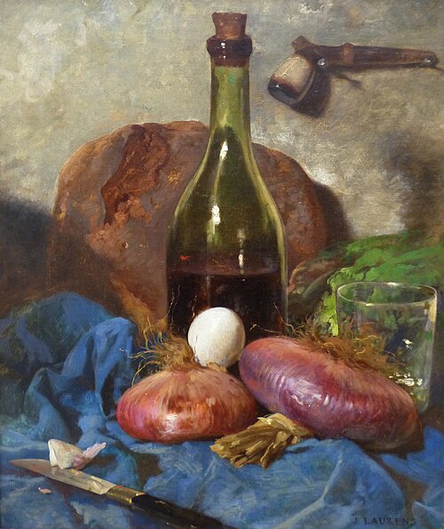 Le déjeuner du prolétaire, 1860, Jules Laurens