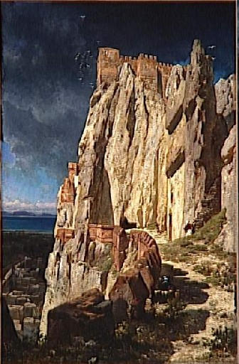Le Rocher de Vann, 1880, Jules Laurens