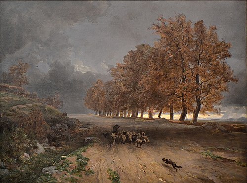 Orage, 1863, Jules Laurens