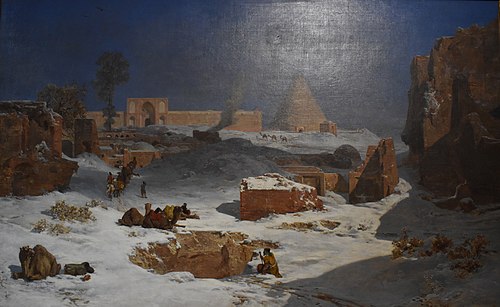 L'Hiver en Perse, 1867, Jules Laurens