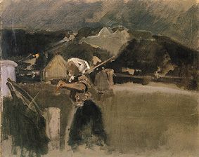 Abendstimmung (Heimkehr der Schnitterin), , Arthur Langhammer