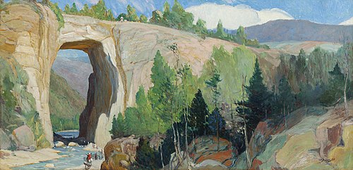 Natural Bridge, , Oscar E. Berninghaus