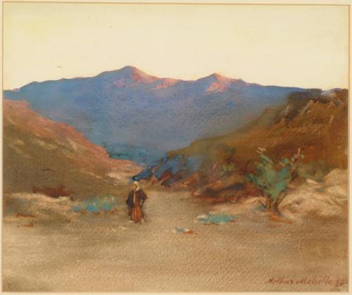 Arthur Melville - Sunset in Morocco, 1895, Arthur Melville